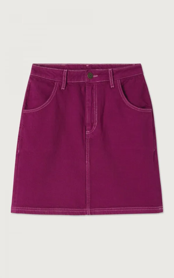 Skirt Nyolow Overdyed Fuchsia Women American Vintage Skirts Skirt Nyolow Overdyed Fuchsia Women American Vintage Skirts