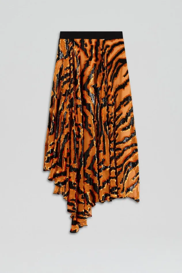 Skirts Women Scanlan Theodore FRENCH BURNT OUT SKIRT Burntorange Skirts Women Scanlan Theodore FRENCH BURNT OUT SKIRT Burntorange