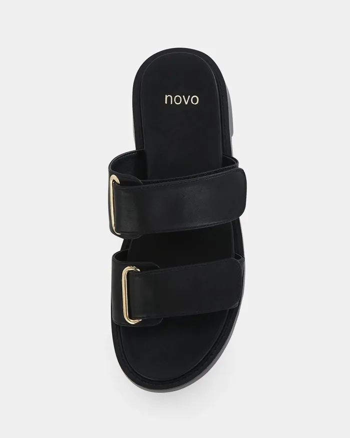 Slides BRENNAN BLACK NOVO Shoes Women