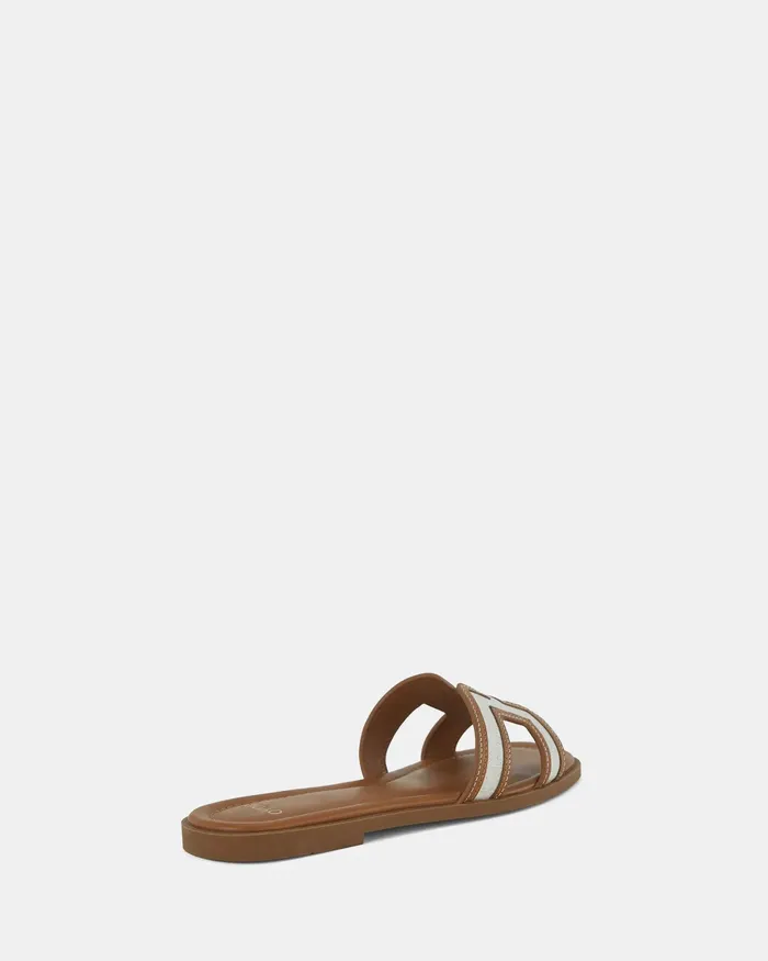 Slides Women NOVO Shoes SACHIE LINEN Flatform