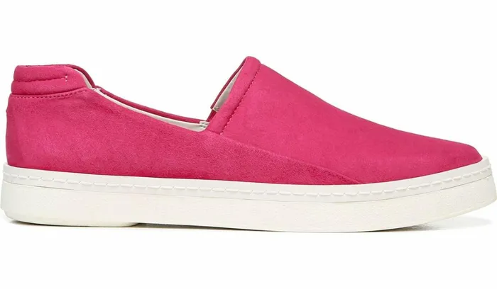Sneakers Women Franco Sarto Franco Alma Slip On Sneaker Fuchsia Leather