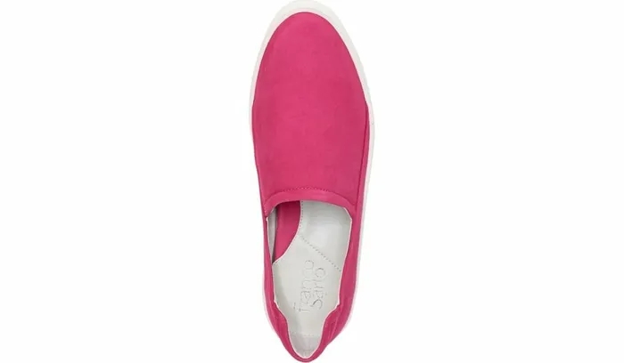 Sneakers Women Franco Sarto Franco Alma Slip On Sneaker Fuchsia Leather