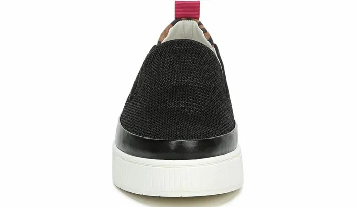 Sneakers Women Franco Sarto Franco Homer 4 Platform Slip On Sneaker Black Mesh