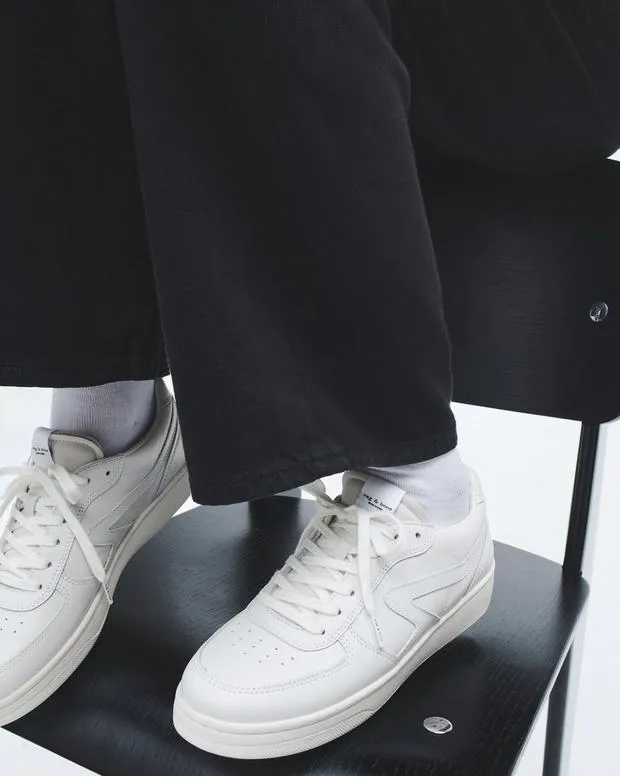 Sneakers Women Rag and Bone Retro Court Leather Sneaker White