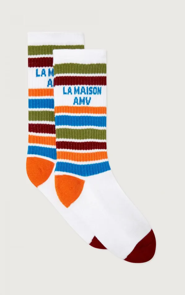Socks Lypow Striped Multico Kids American Vintage