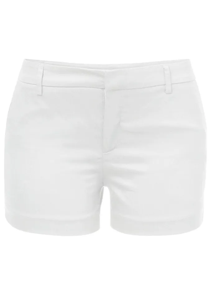 SOLID SHORTS White Women VENUS Shorts