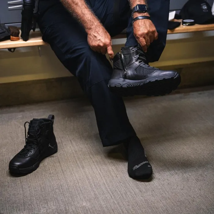 Sonic SideZip 6quot Black Men Danner Boots