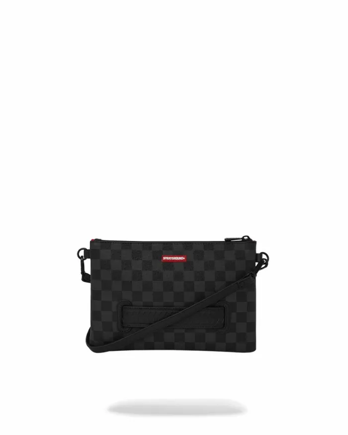 SPRAYGROUND 039WHAT THE BEEP039 SHARK CROSSOVER CLUTCH Bags