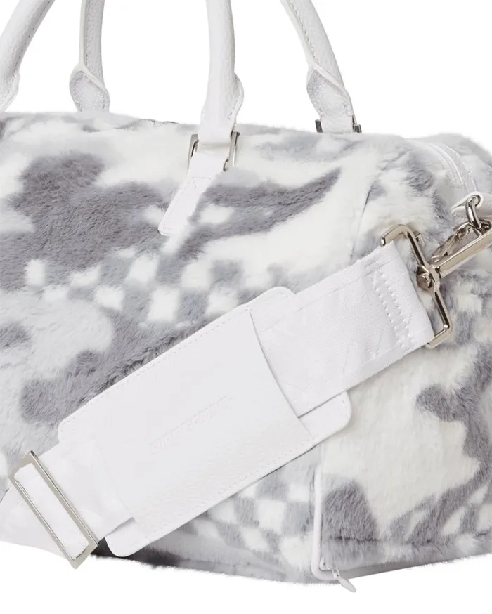 SPRAYGROUND 3AM PLUSH SWISS ALPS MINI DUFFLE Bags