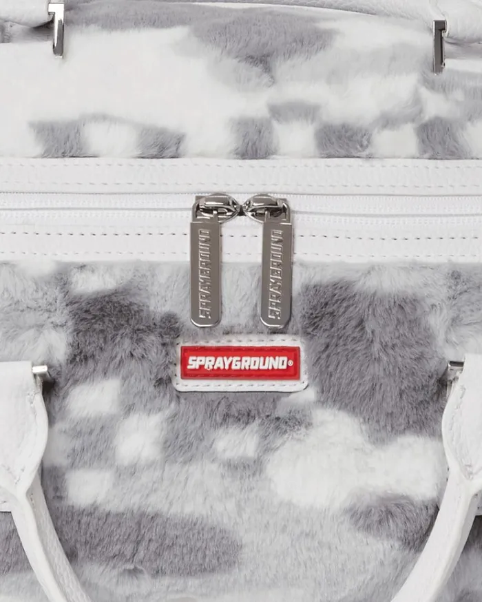 SPRAYGROUND 3AM PLUSH SWISS ALPS MINI DUFFLE Bags