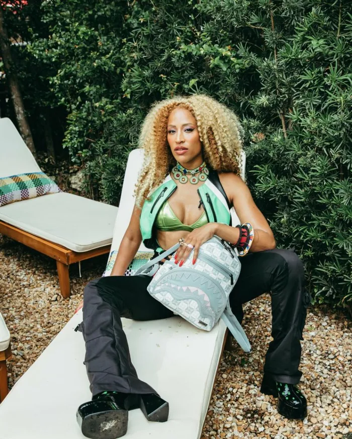 SPRAYGROUND AI8 AFRICAN INTELLIGENCE BOOKED and BUSY SAVAGE BACKPACK Bags