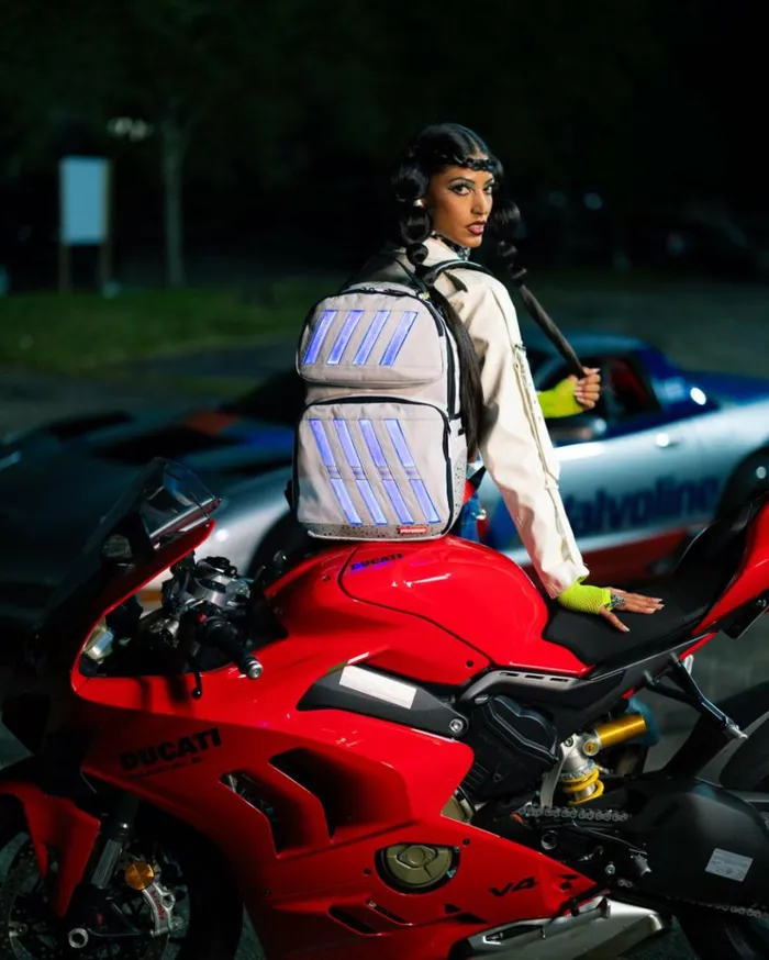 SPRAYGROUND BAG TO THE FUTURE II 8211 LED LIGHTUP TROOPER BACKPACK Bags