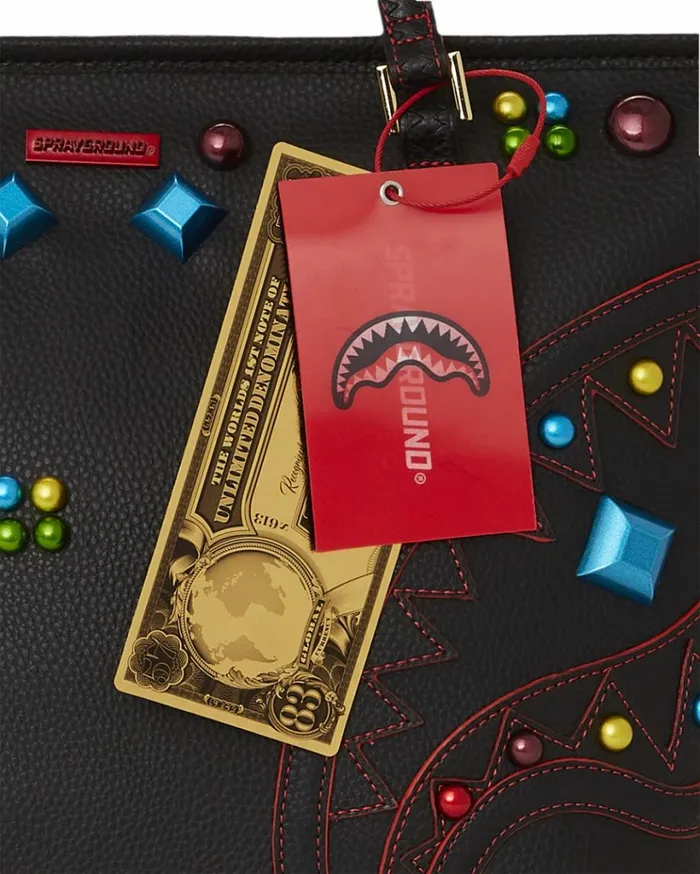 SPRAYGROUND GEMSTONE OUTLAW TOTE Bags