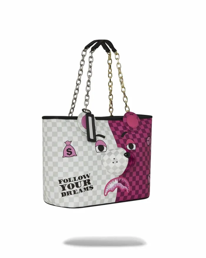 SPRAYGROUND I039VE GOT OPTIONS MONEYBEAR TOTE Bags