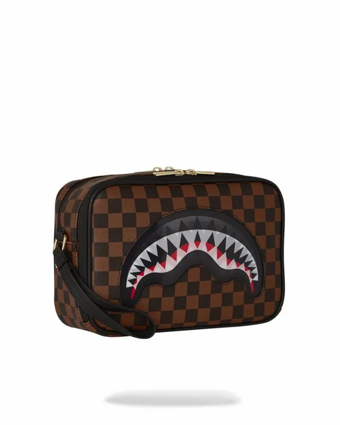 SPRAYGROUND LENTICULAR EFFECTS BRICKSIDE TOILETRY BAG Bags