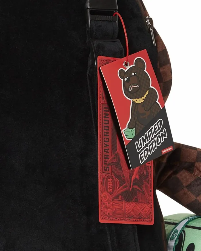 SPRAYGROUND LENTICULAR EFFECTS MONEYBEAR TEDDYBEAR BACKPACK Bags