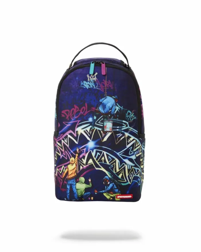 SPRAYGROUND MIDNIGHT GRAFFITI ARTISTS MINI BACKPACK Bags