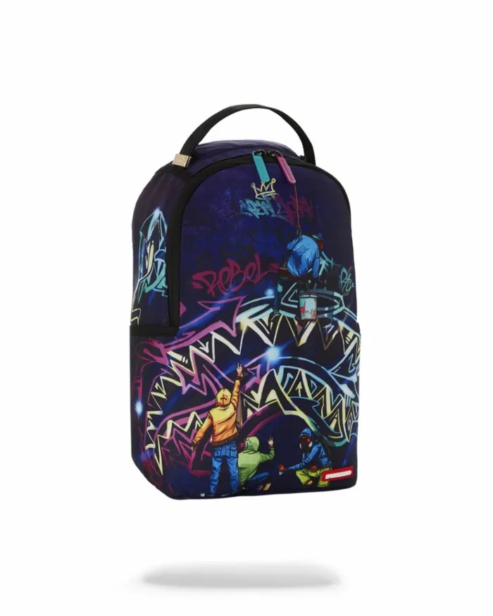 SPRAYGROUND MIDNIGHT GRAFFITI ARTISTS MINI BACKPACK Bags