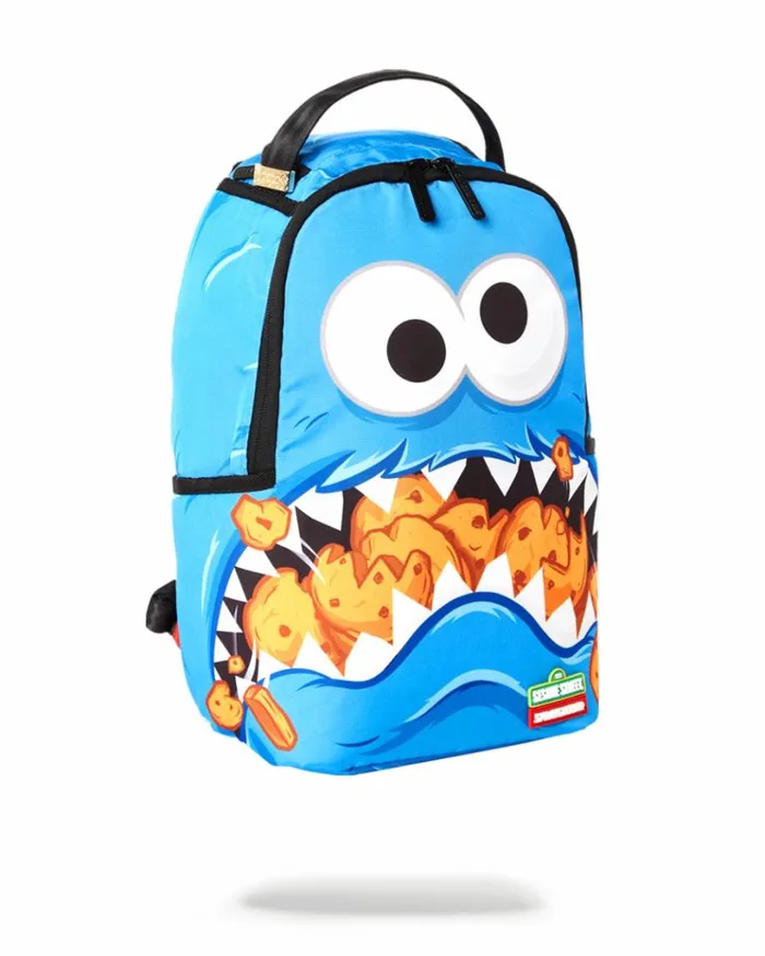 SPRAYGROUND MINI COOKIE MONSTER SHARK BACKPACK Bags