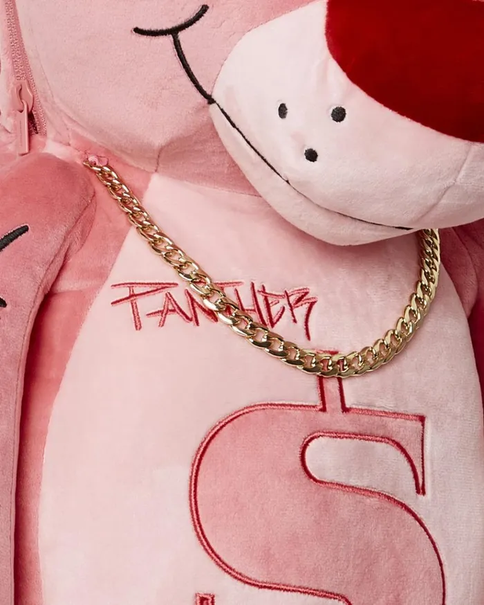 SPRAYGROUND PINK PANTHER UP TO NO GOOD TEDDY BEAR BACKPACK Bags