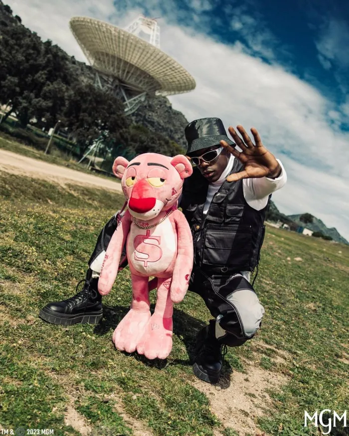 SPRAYGROUND PINK PANTHER UP TO NO GOOD TEDDY BEAR BACKPACK Bags