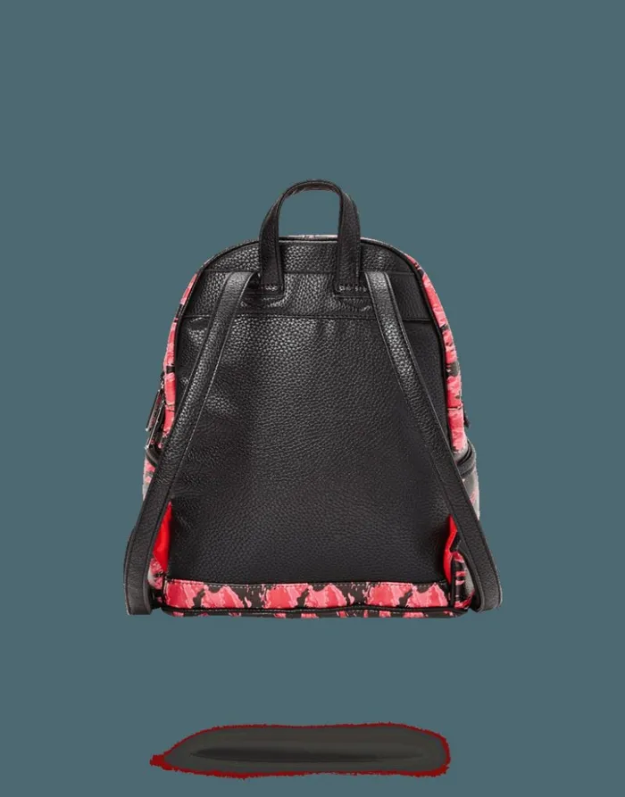 SPRAYGROUND PINK TIGER CAMO SHARKMOUTH SAVAGE BACKPACK Bags
