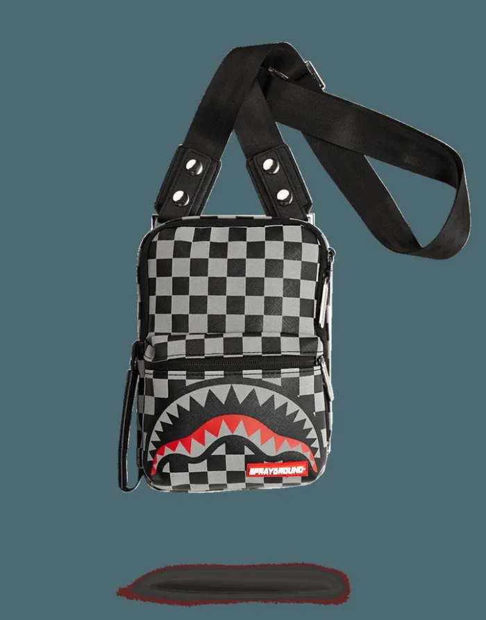 SPRAYGROUND REFLECTIVE SHARKS IN PARIS SLING Bags