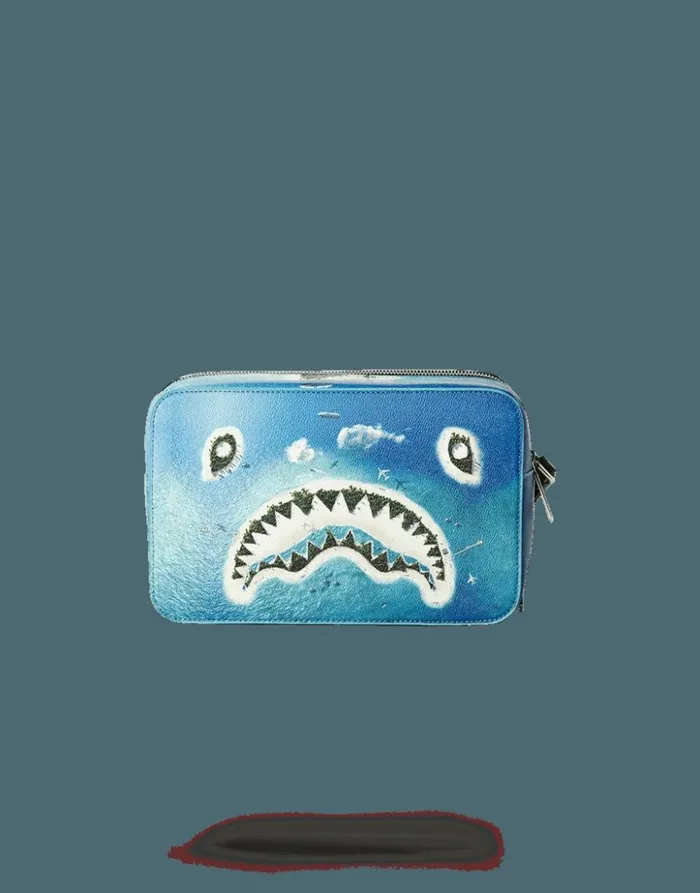 SPRAYGROUND SHARK ISLAND TOILETRY AKA MONEY BAG Bags SPRAYGROUND SHARK ISLAND TOILETRY AKA MONEY BAG Bags