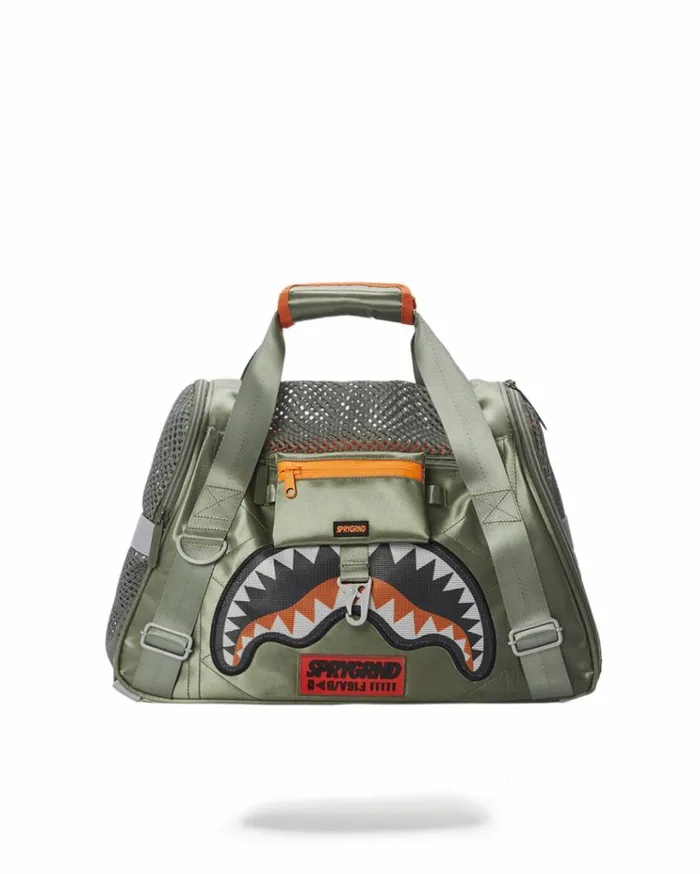 SPRAYGROUND SPECIAL OPS ALPHA SHARK PET CARRIER Bags