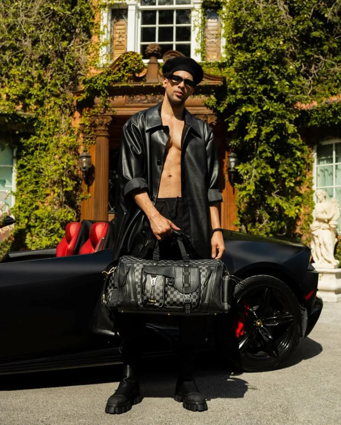 SPRAYGROUND SPECIAL OPS NIGHT WATCH CARGO DUFFLE Bags