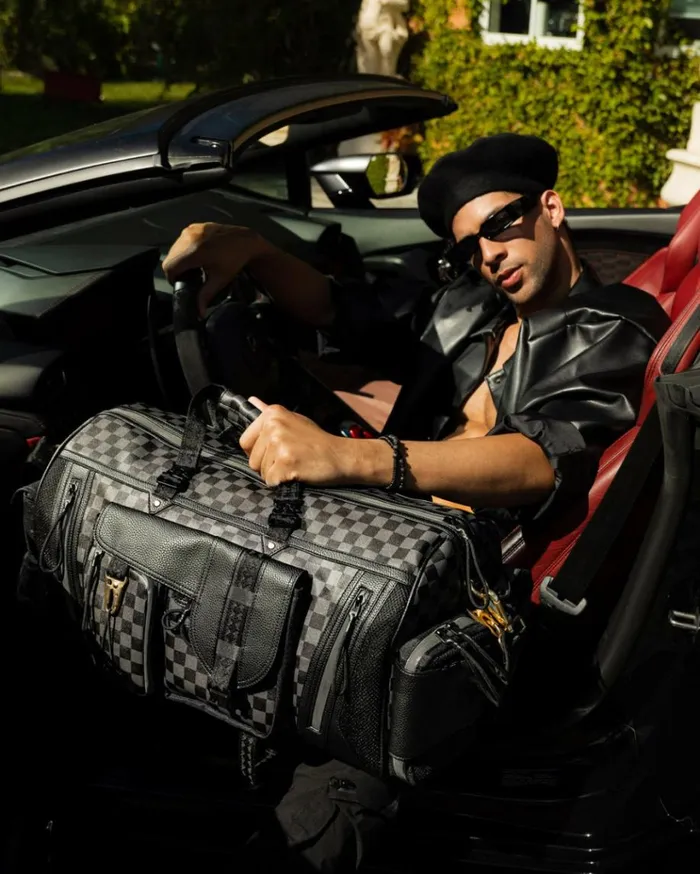 SPRAYGROUND SPECIAL OPS NIGHT WATCH CARGO DUFFLE Bags