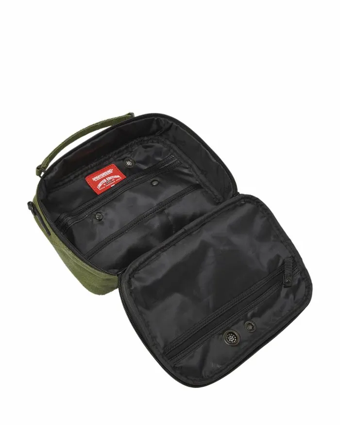 SPRAYGROUND SPECIAL OPS OPERATION SUCCE BRICKSIDE TOILETRY MESSENGER BAG Bags