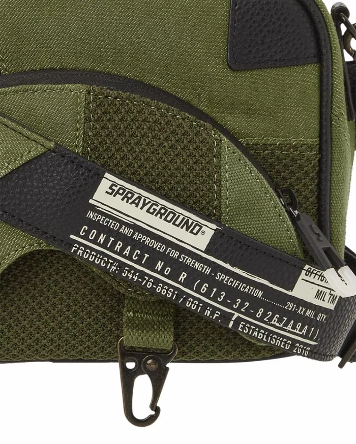 SPRAYGROUND SPECIAL OPS OPERATION SUCCE BRICKSIDE TOILETRY MESSENGER BAG Bags