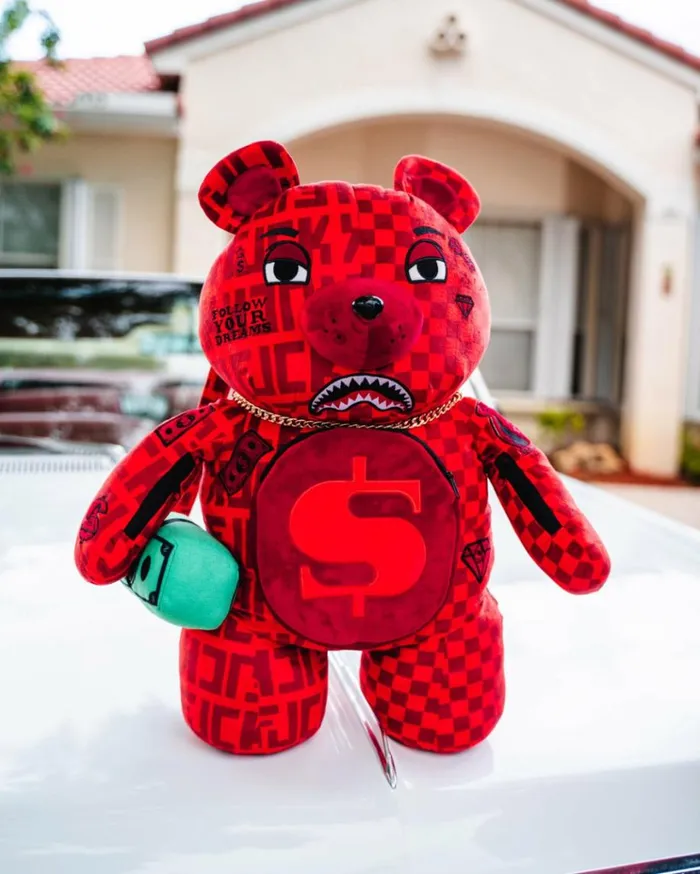 SPRAYGROUND VENI VIDI VICI MONEYBEAR TEDDYBEAR BACKPACK Bags