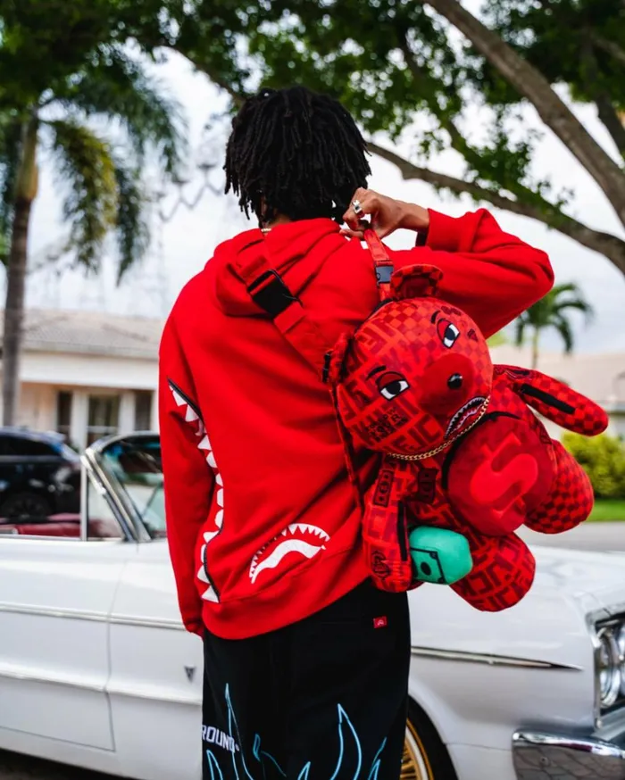 SPRAYGROUND VENI VIDI VICI MONEYBEAR TEDDYBEAR BACKPACK Bags