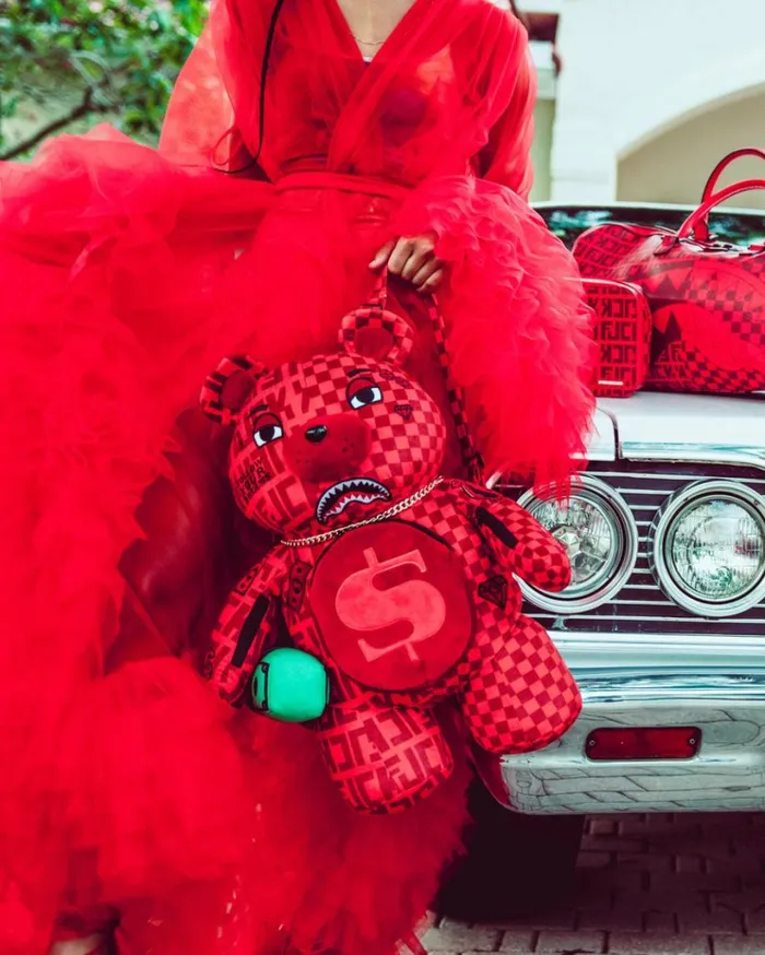 SPRAYGROUND VENI VIDI VICI MONEYBEAR TEDDYBEAR BACKPACK Bags