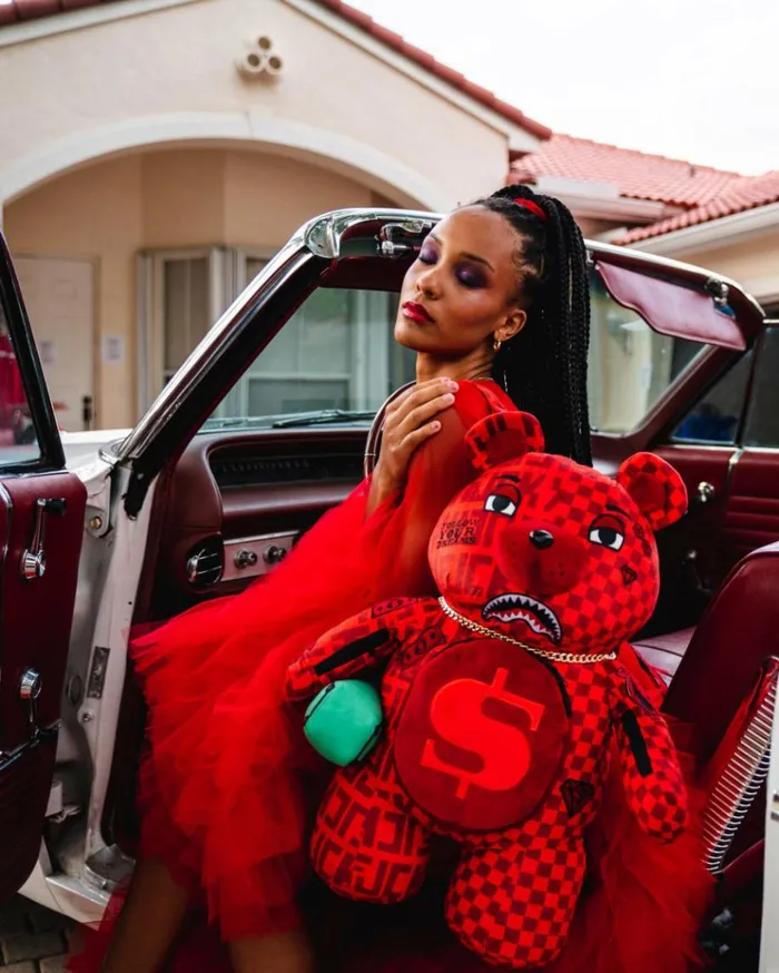 SPRAYGROUND VENI VIDI VICI MONEYBEAR TEDDYBEAR BACKPACK Bags
