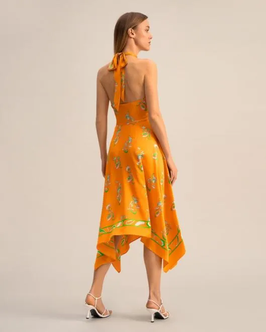 Spring Waltz Handkerchief Dress Women Jumpsuits Lilysilk Dresses