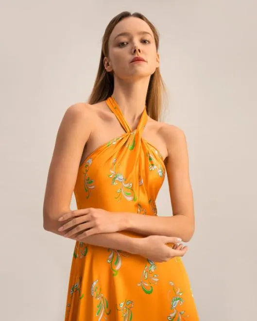 Spring Waltz Handkerchief Dress Women Jumpsuits Lilysilk Dresses