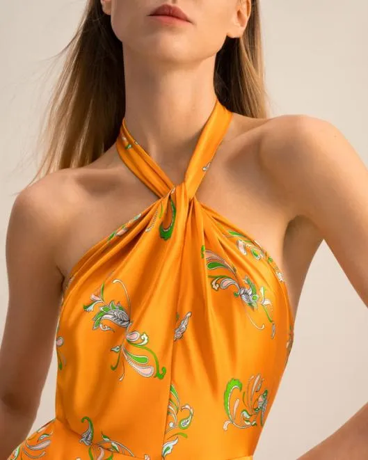 Spring Waltz Handkerchief Dress Women Jumpsuits Lilysilk Dresses