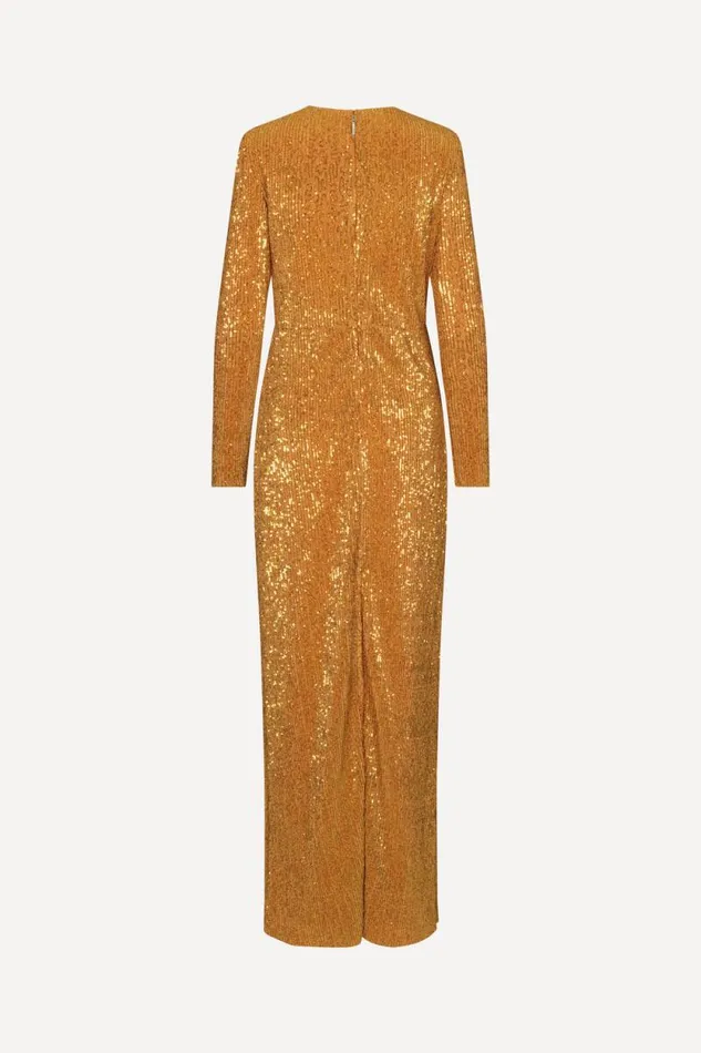 Stine Goya Dresses Carson Dress 8211 Gold 8211 Women