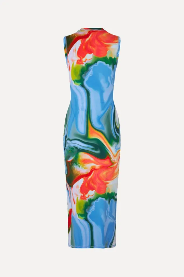 Stine Goya Dresses Danya Dress 8211 Distorted Liquid 8211 Women