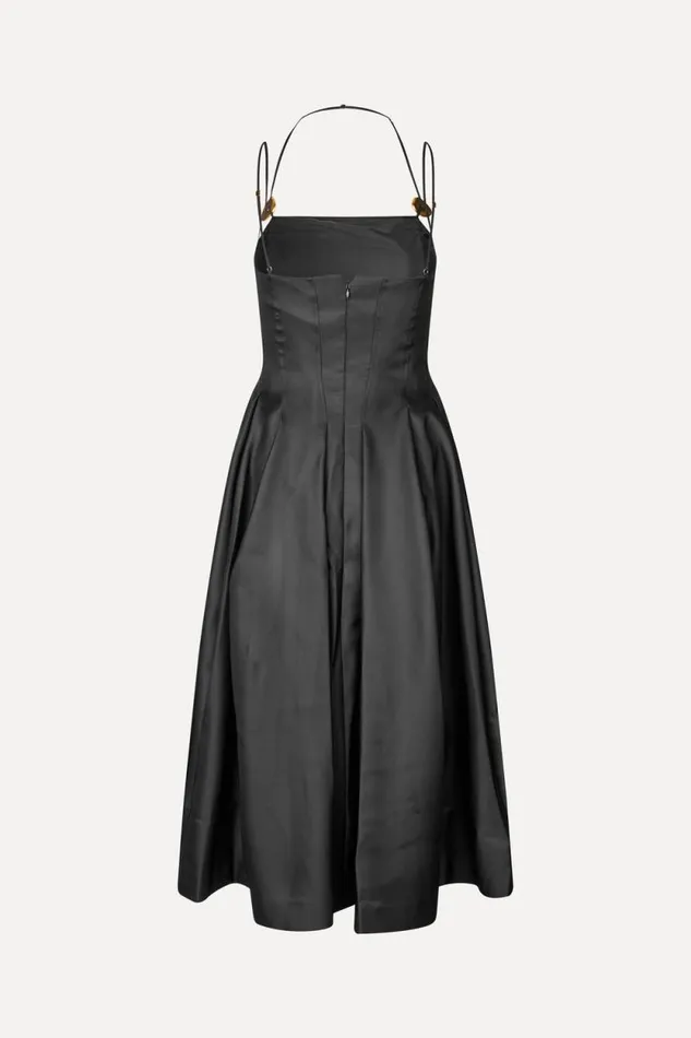 Stine Goya Dresses Double Strap HighVolume Dress 8211 Black 8211 Women
