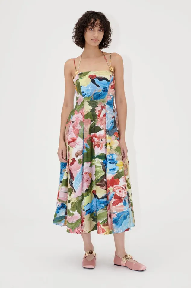 Stine Goya Dresses Double Strap HighVolume Dress 8211 Loves Me Loves Me Not 8211 Women Stine Goya Dresses Double Strap HighVolume Dress 8211 Loves Me Loves Me Not 8211 Women