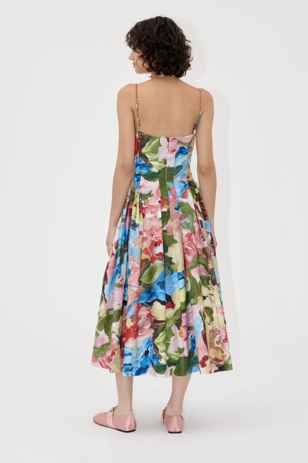 Stine Goya Dresses Double Strap HighVolume Dress 8211 Loves Me Loves Me Not 8211 Women