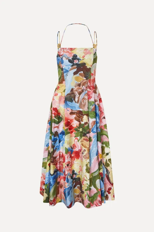 Stine Goya Dresses Double Strap HighVolume Dress 8211 Loves Me Loves Me Not 8211 Women