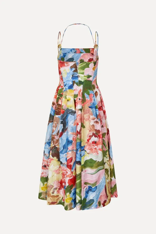 Stine Goya Dresses Double Strap HighVolume Dress 8211 Loves Me Loves Me Not 8211 Women