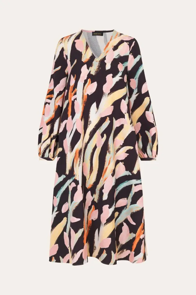 Stine Goya Dresses Nini Dress 8211 Night Blooming Tree 8211 Women