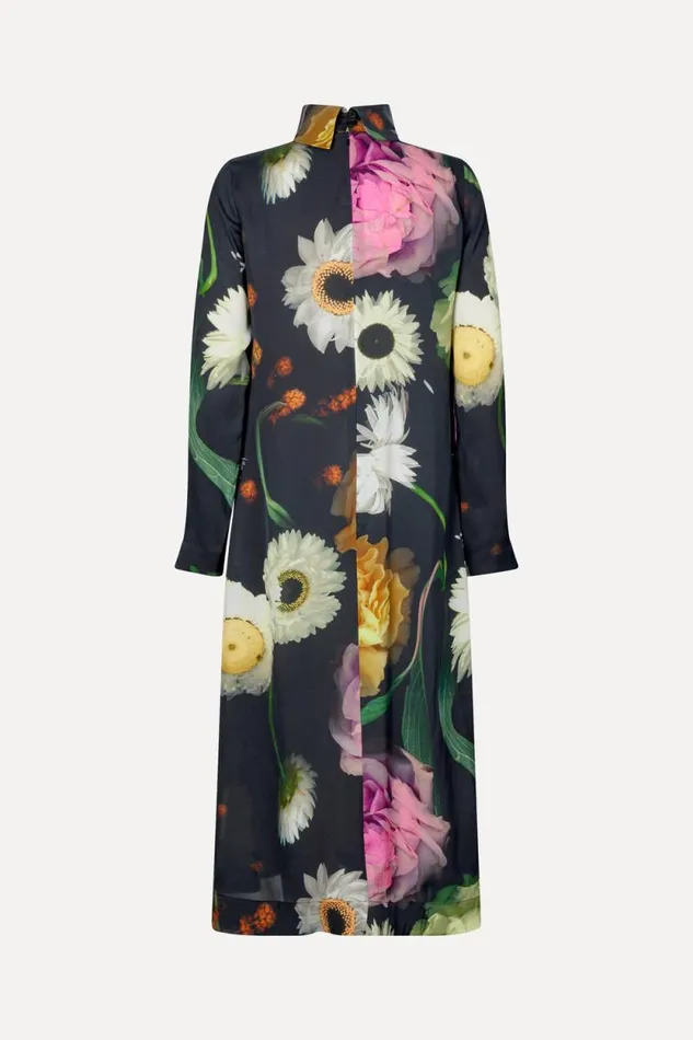 Stine Goya Dresses SGMillie Dress 8211 Scanned Foliage 8211 Women