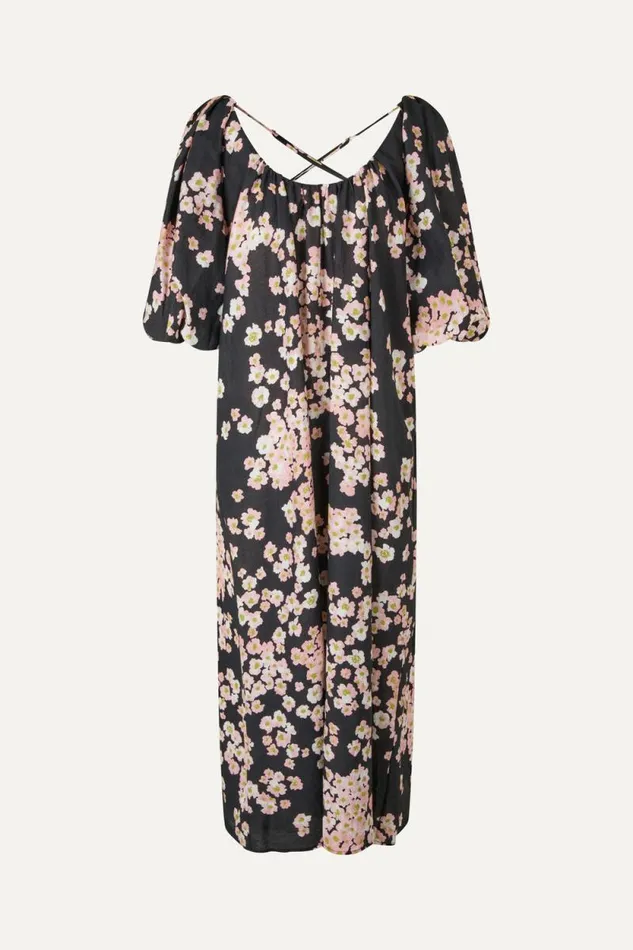 Stine Goya Dresses SGTeresa Dress 8211 Pink Ditzy Flowers 8211 Women